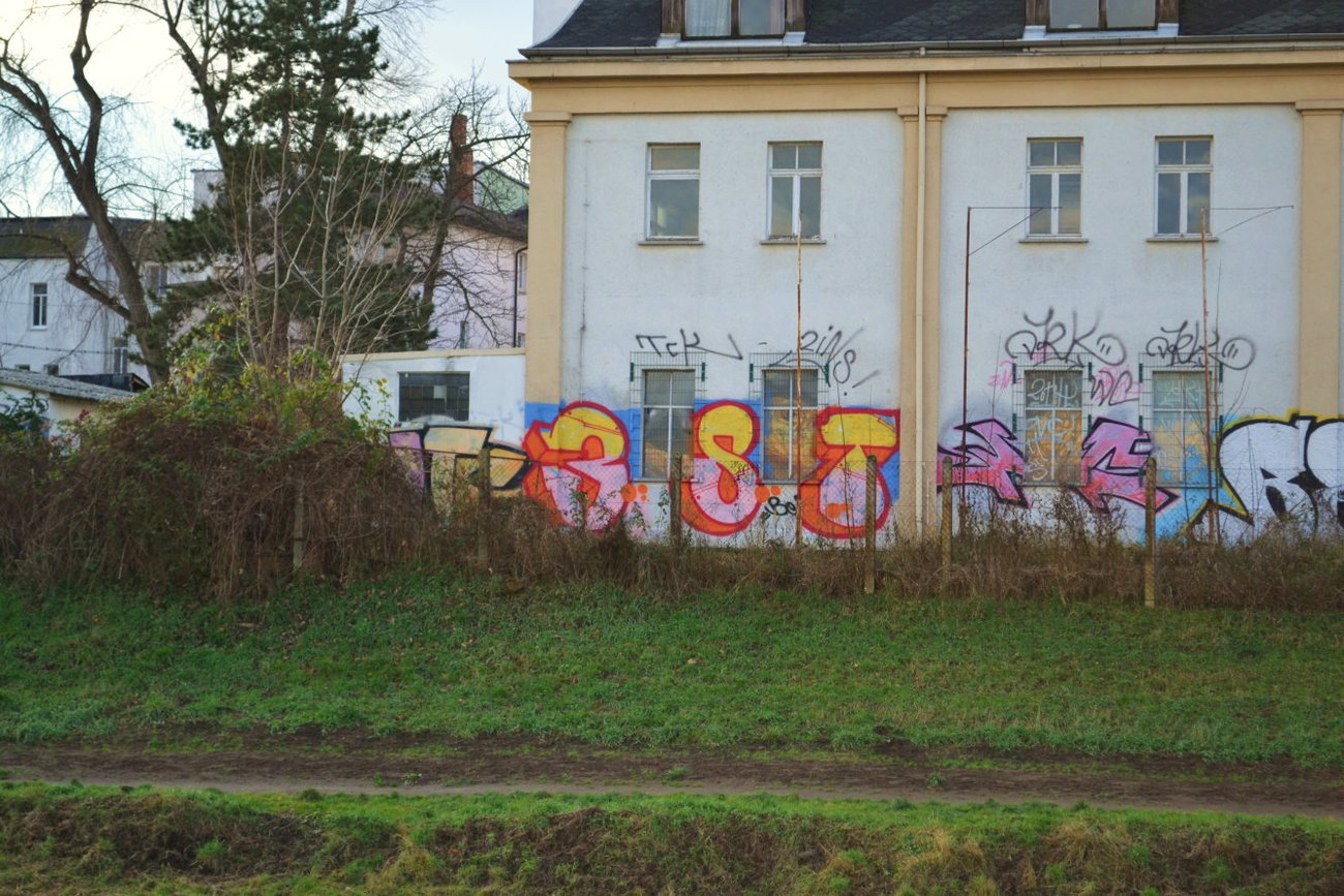 Graffiti Bombing in Gera - Photo by geracity - 3st (2013)