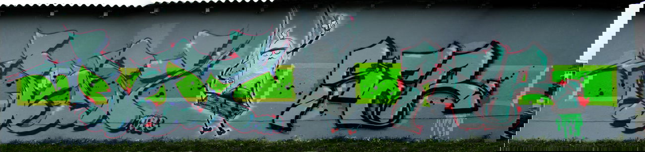 Graffiti Wall in Gera - Photo by geracity - kery, ser, org (2013)