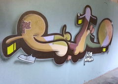 Graffiti Wall in Gera - Photo by geracity - Retro (2013)