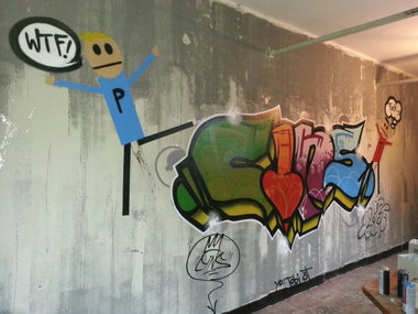 Graffiti Wall in Gera - Photo by geracity - Cins (2013)