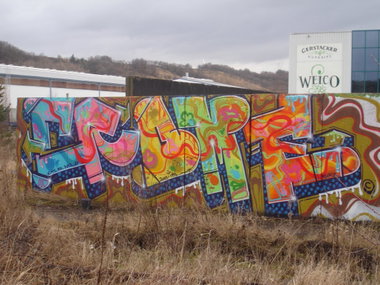 Graffiti Wall in Gera - Photo by geracity - crome