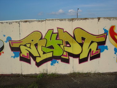 Graffiti Wall in Gera - Photo by geracity - Ryat