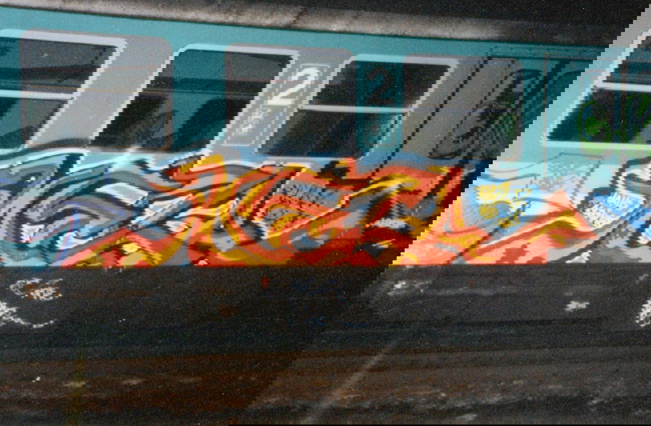 Graffiti Train in Gera - Photo by geracity - Tera