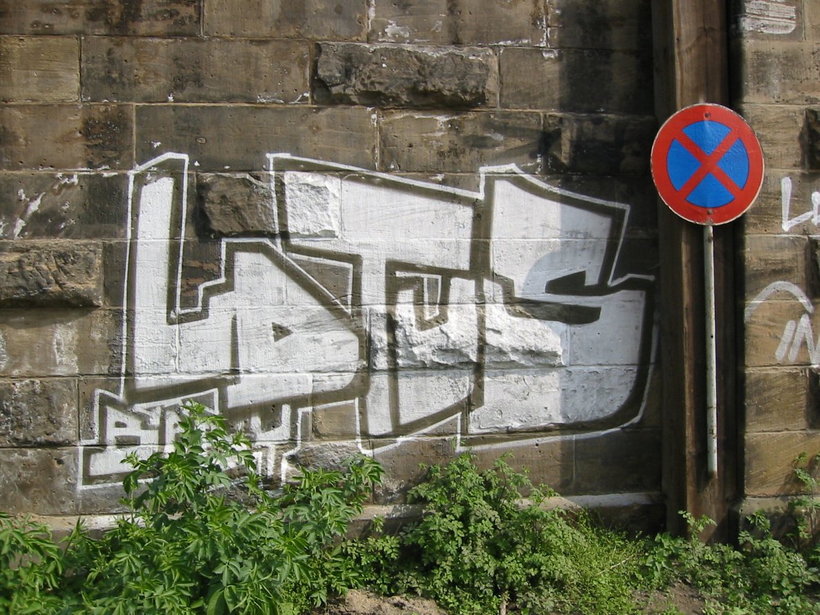 Graffiti Bombing in Gera - Photo by geracity - LOtus