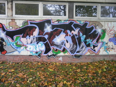 Graffiti Bombing in Gera - Photo by geracity - Cher