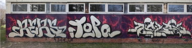 Graffiti Wall in Gera - Photo by geracity - Reks, Topo, Aphok (2012)