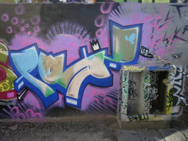 Graffiti Wall in Gera - Photo by geracity - pord