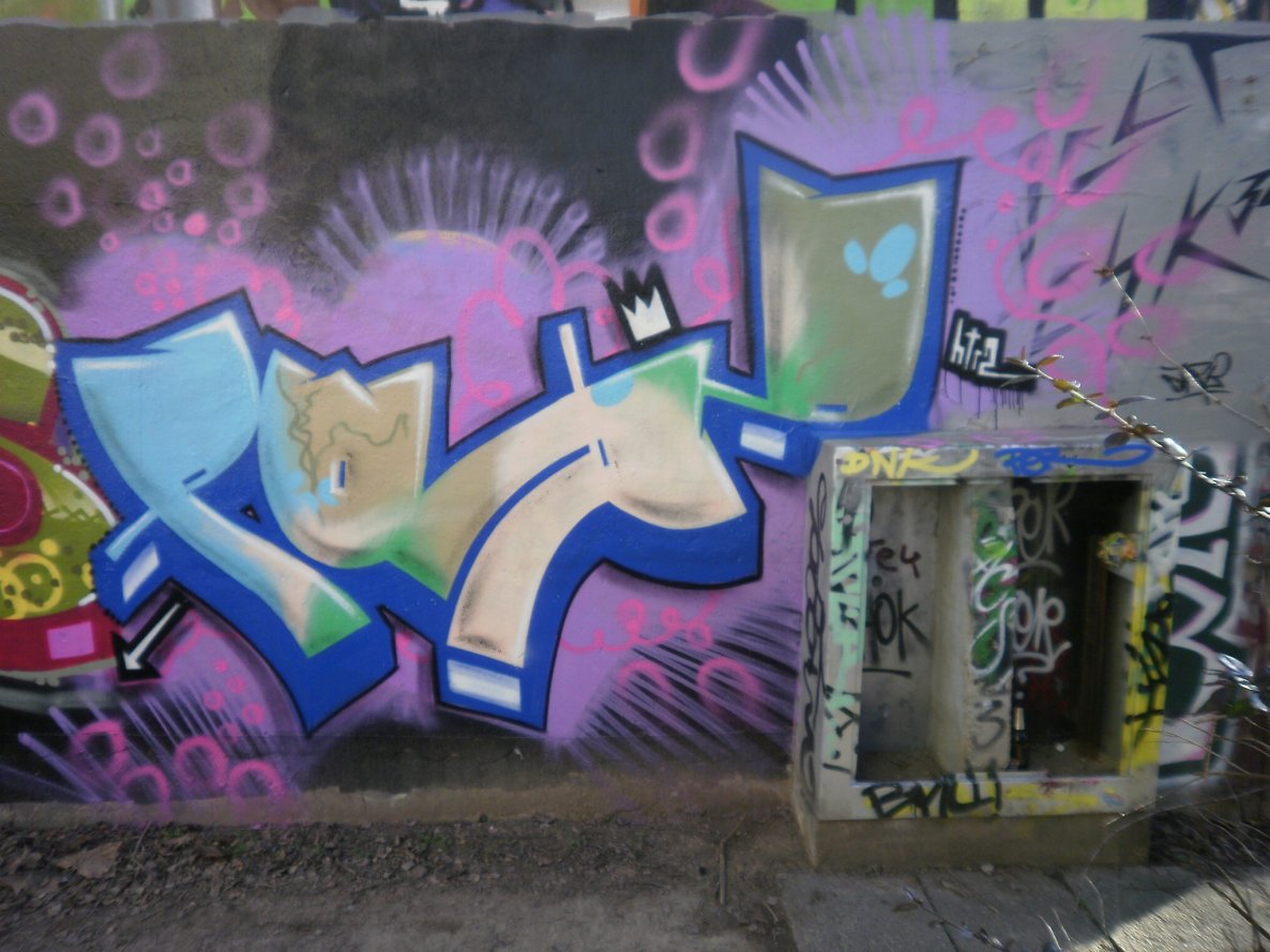 Graffiti Wall in Gera - Photo by geracity - pord