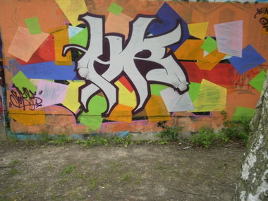Graffiti Wall in Gera - Photo by geracity - HR, Sork (2011)