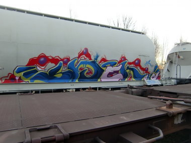 Graffiti Wall in Gera - Photo by geracity - Smek