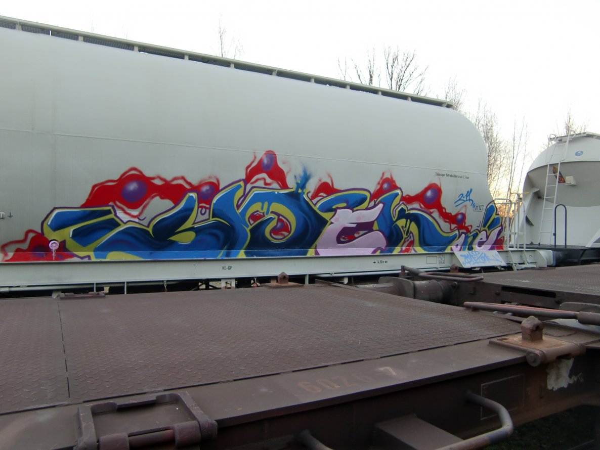 Graffiti Wall in Gera - Photo by geracity - Smek