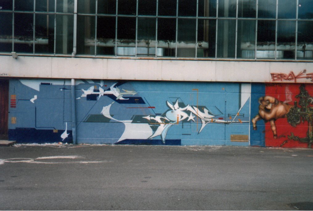 Graffiti Wall in Gera - Photo by geracity