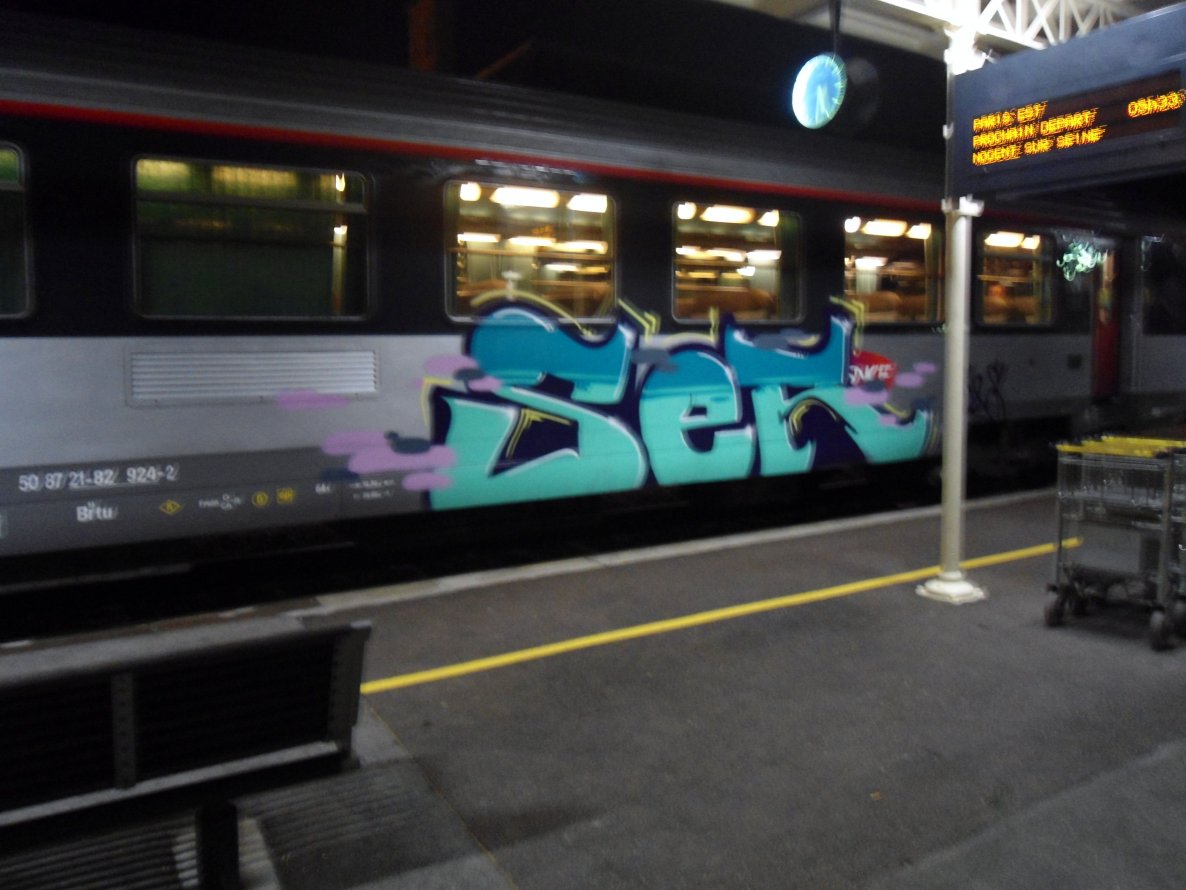 Graffiti Train - Photo by geracity - ser (2012)
