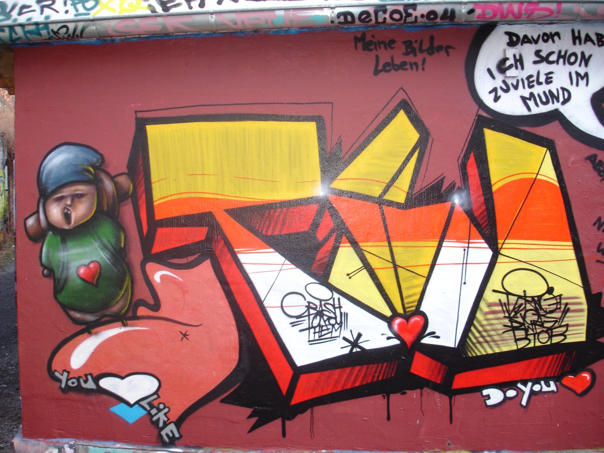 Graffiti Wall in Jena - Photo by geracity - Tekno