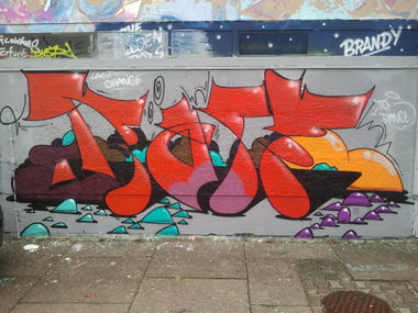 Graffiti Wall in Gera - Photo by geracity - Käry (2012)