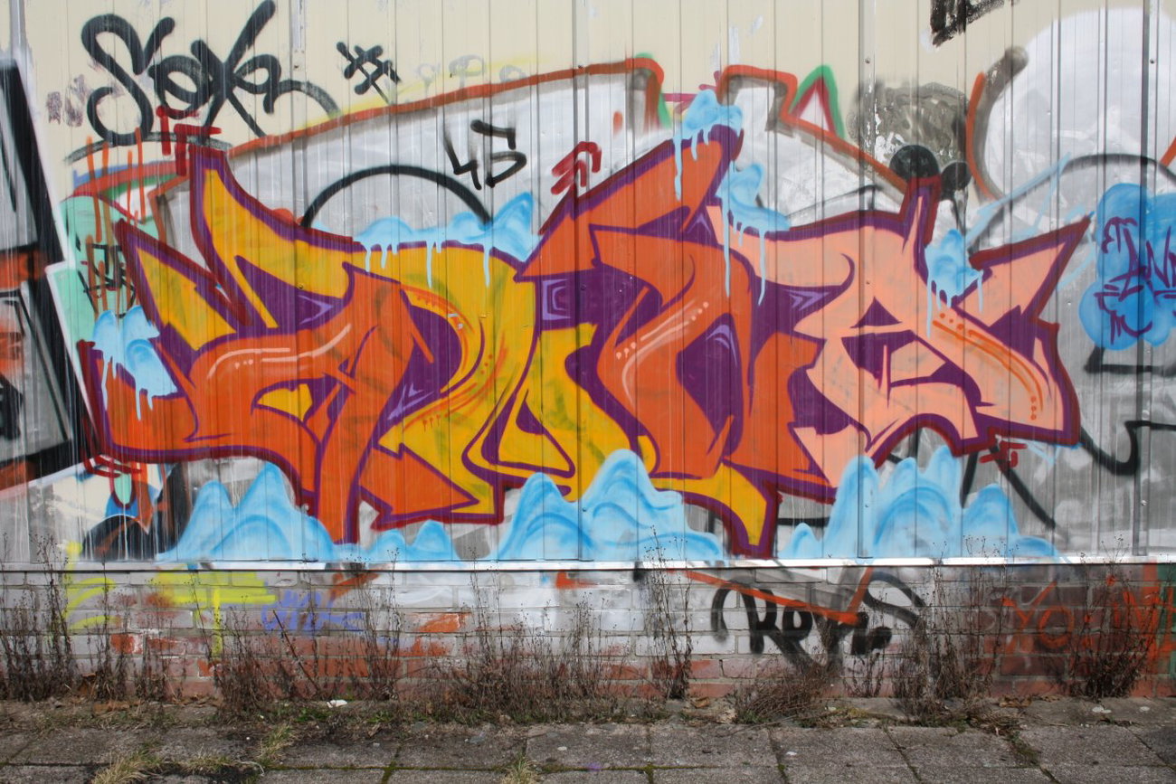 Graffiti Wall in Gera - Photo by geracity - Anna