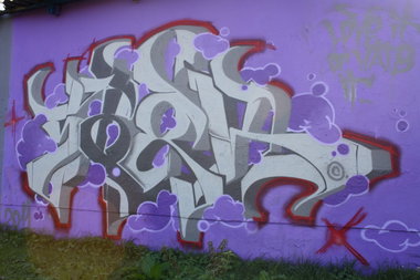 Graffiti Wall in Gera - Photo by geracity - Sork, S&S (2011)