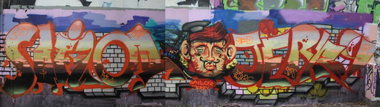 Graffiti Wall in Gera - Photo by geracity