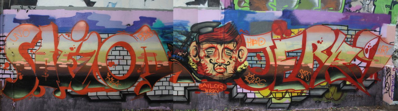Graffiti Wall in Gera - Photo by geracity