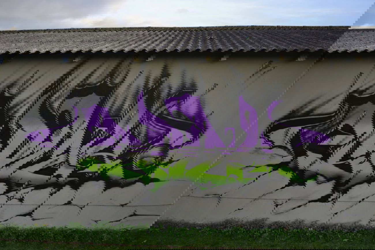 Graffiti Wall in Gera - Photo by geracity - Sork, S&S