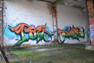 Graffiti Wall in Gera - Photo by geracity - Dark, Dior (2013)