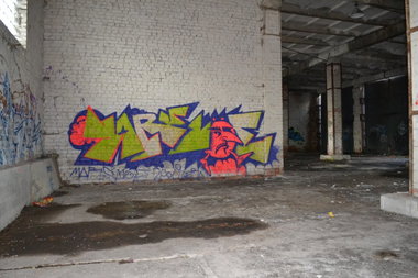 Graffiti Wall in Gera - Photo by geracity - Mars, möe (2009)