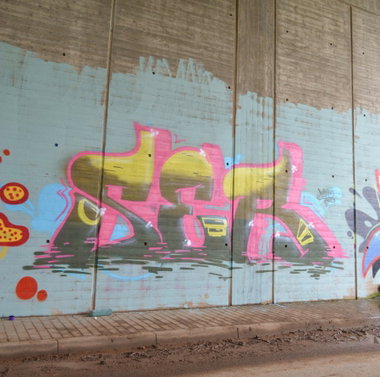 Graffiti Wall in Gera - Photo by geracity - Ser (2013)