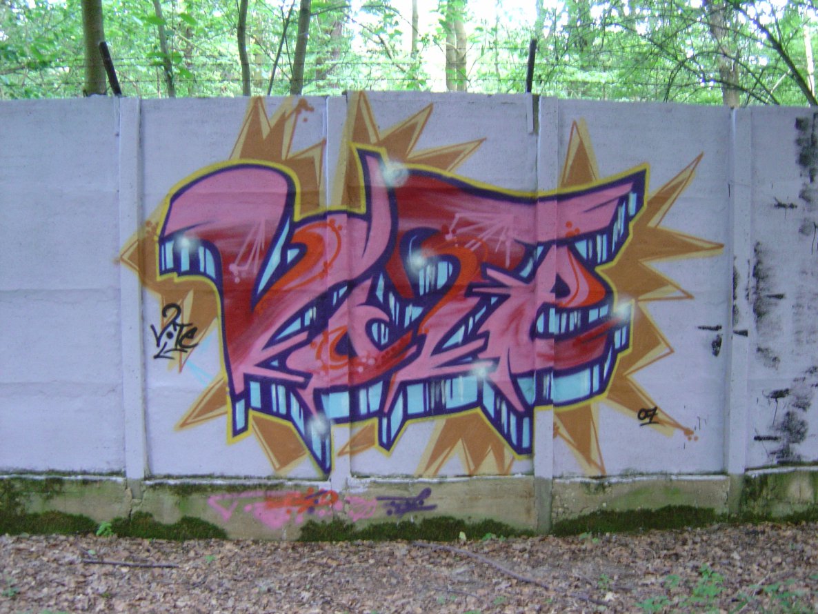 Graffiti Wall in Gera - Photo by geracity - vote (2007)