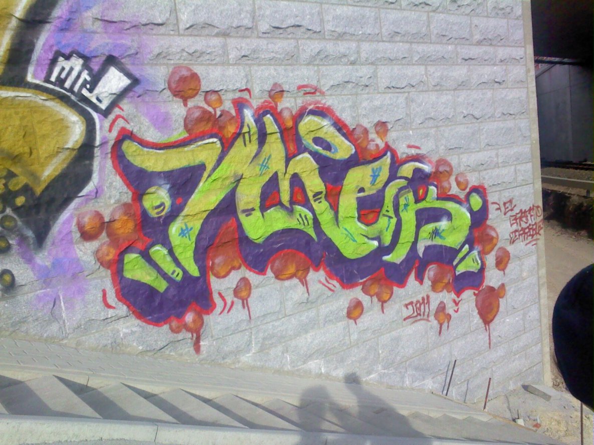 Graffiti Wall in Gera - Photo by geracity - Smek (2011)