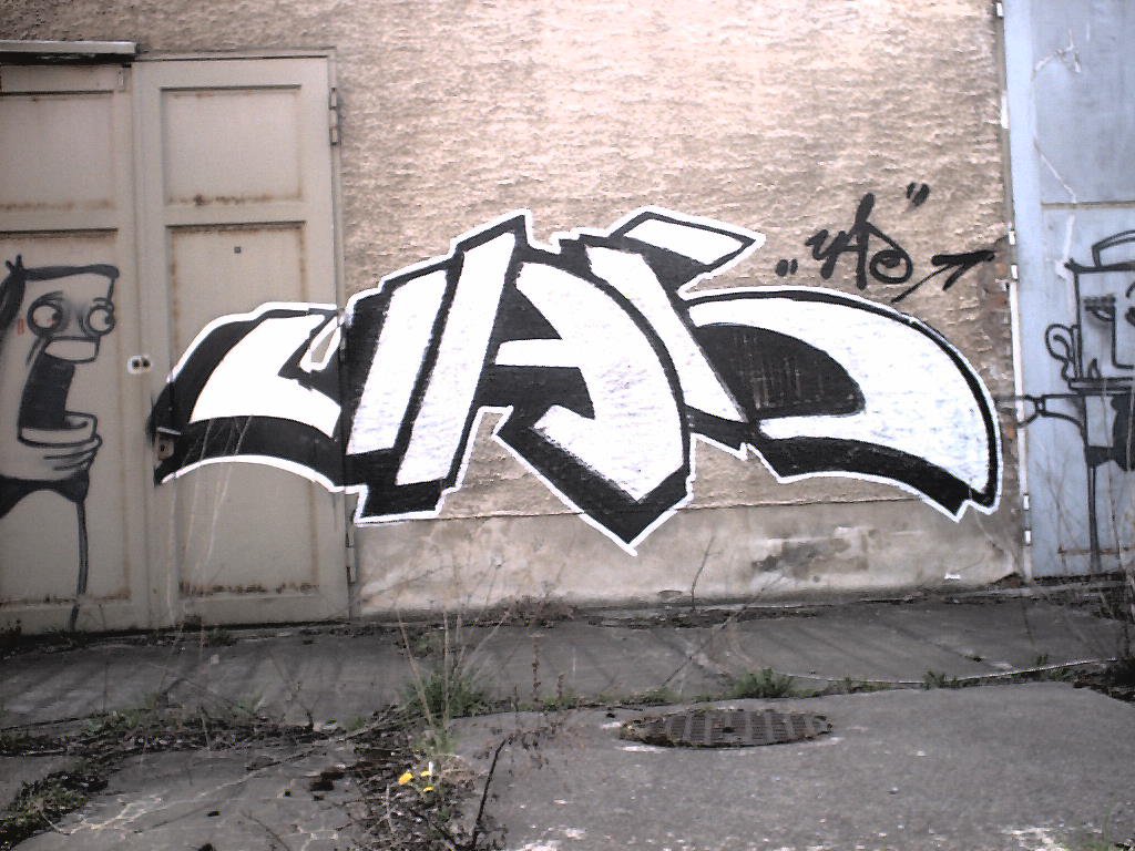 Graffiti Bombing in Gera - Photo by geracity - uas