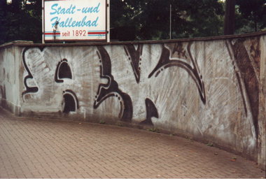 Graffiti Bombing in Gera - Photo by geracity - ak