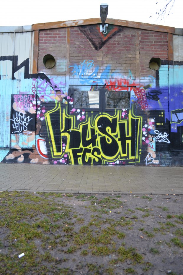 Graffiti Wall in Gera - Photo by geracity - kush, fsc (2013)