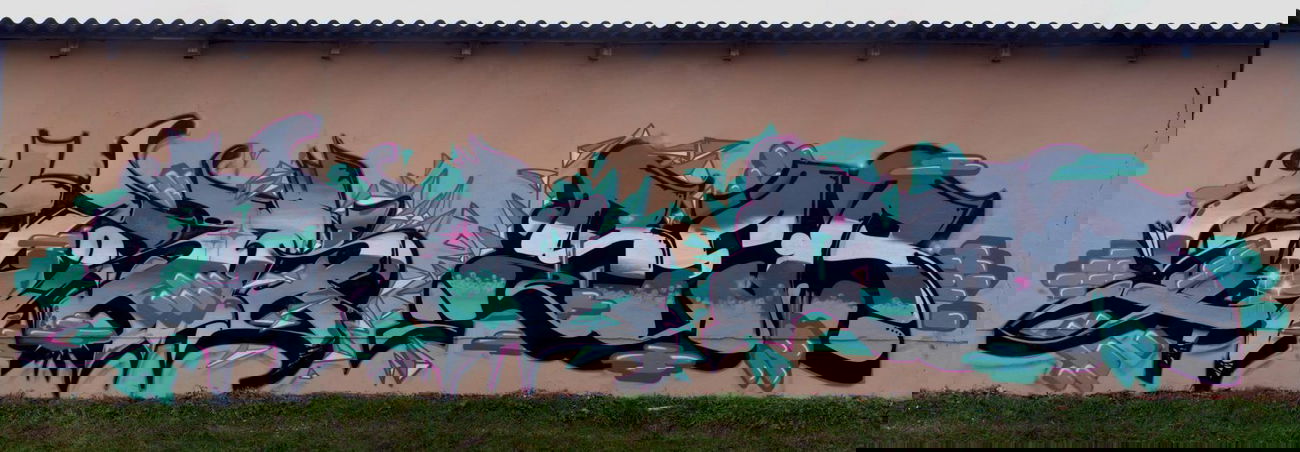 Graffiti Wall in Gera - Photo by geracity - Sork, Ser, S&S (2014)