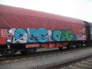 Graffiti Wall in Gera - Photo by geracity
