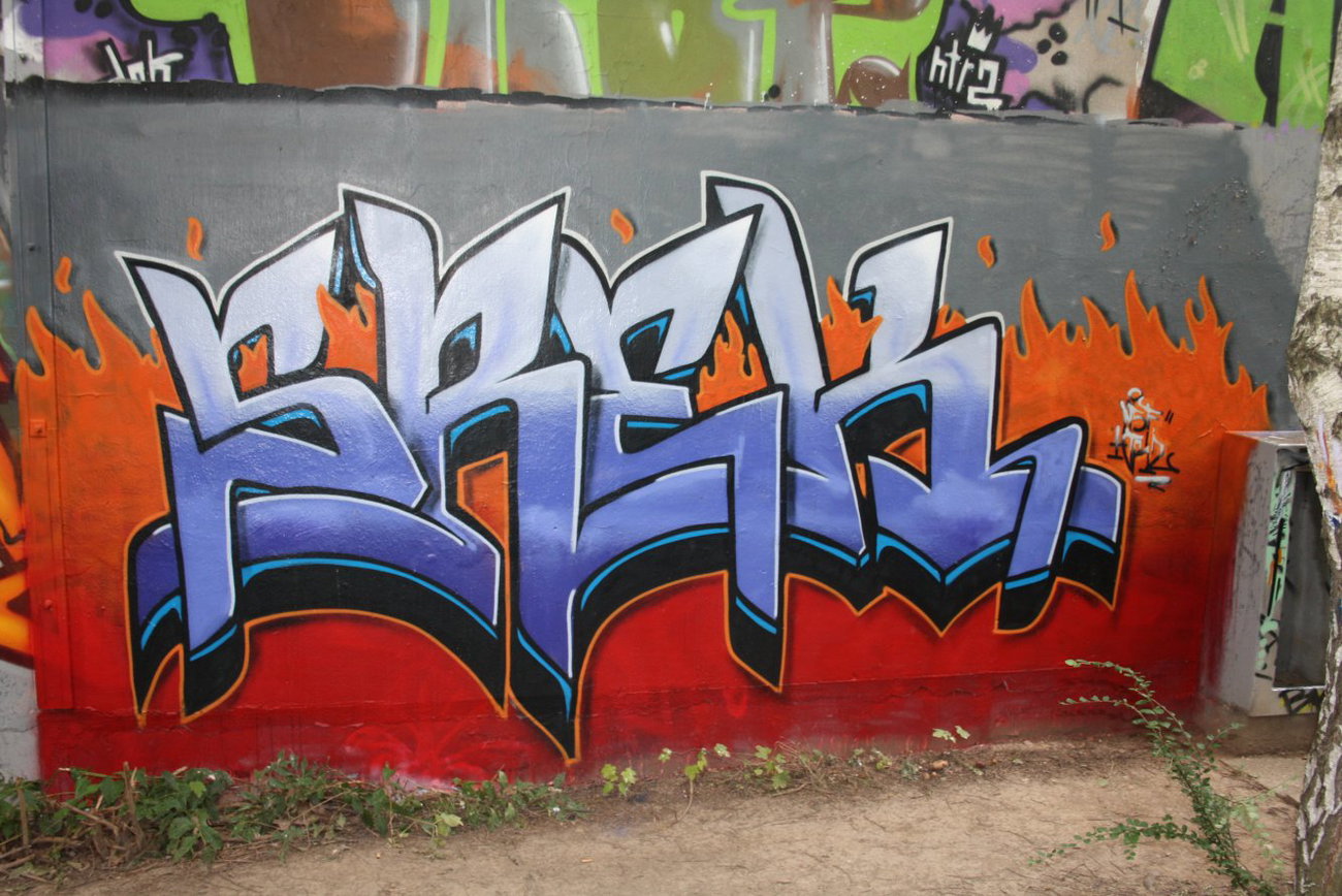Graffiti Wall in Gera - Photo by geracity - Srek