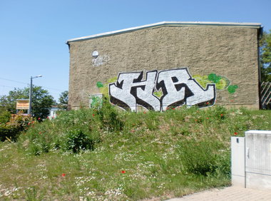 Graffiti Bombing in Gera - Photo by geracity - Hr, Dark, Ser (2011)