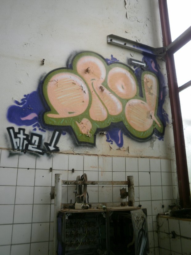 Graffiti Bombing in Gera - Photo by geracity - drop (2010)