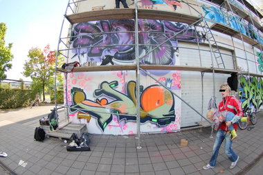 Graffiti Wall in Gera - Photo by geracity - retro (2012)