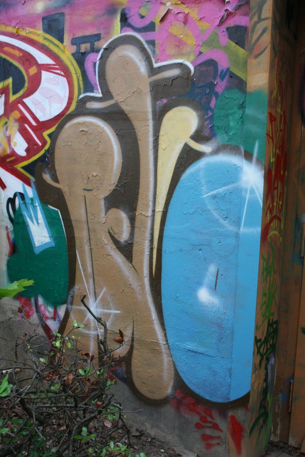 Graffiti Wall in Gera - Photo by geracity - Retro