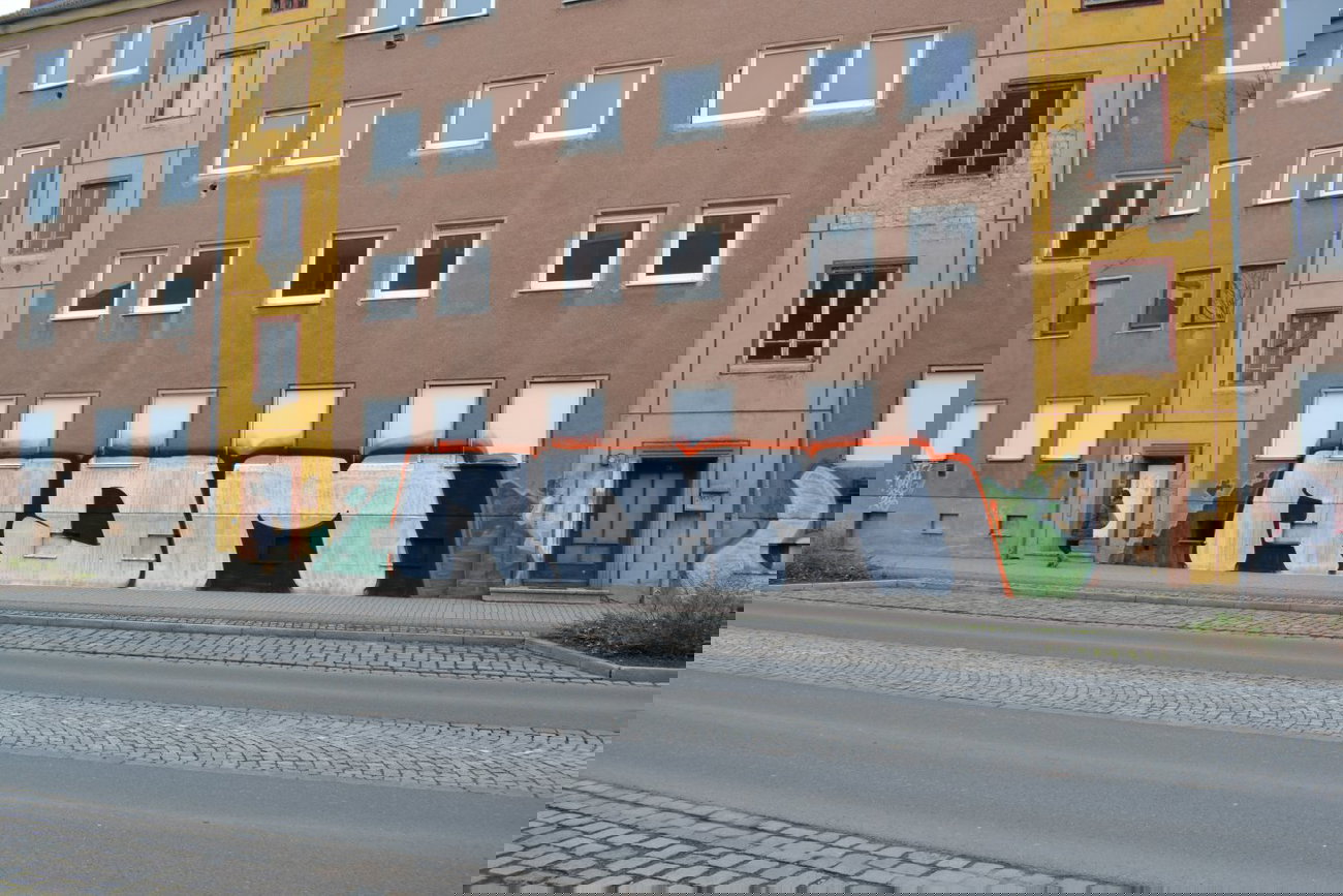 Graffiti Bombing in Gera - Photo by geracity - Rdm, Retröm (2014)