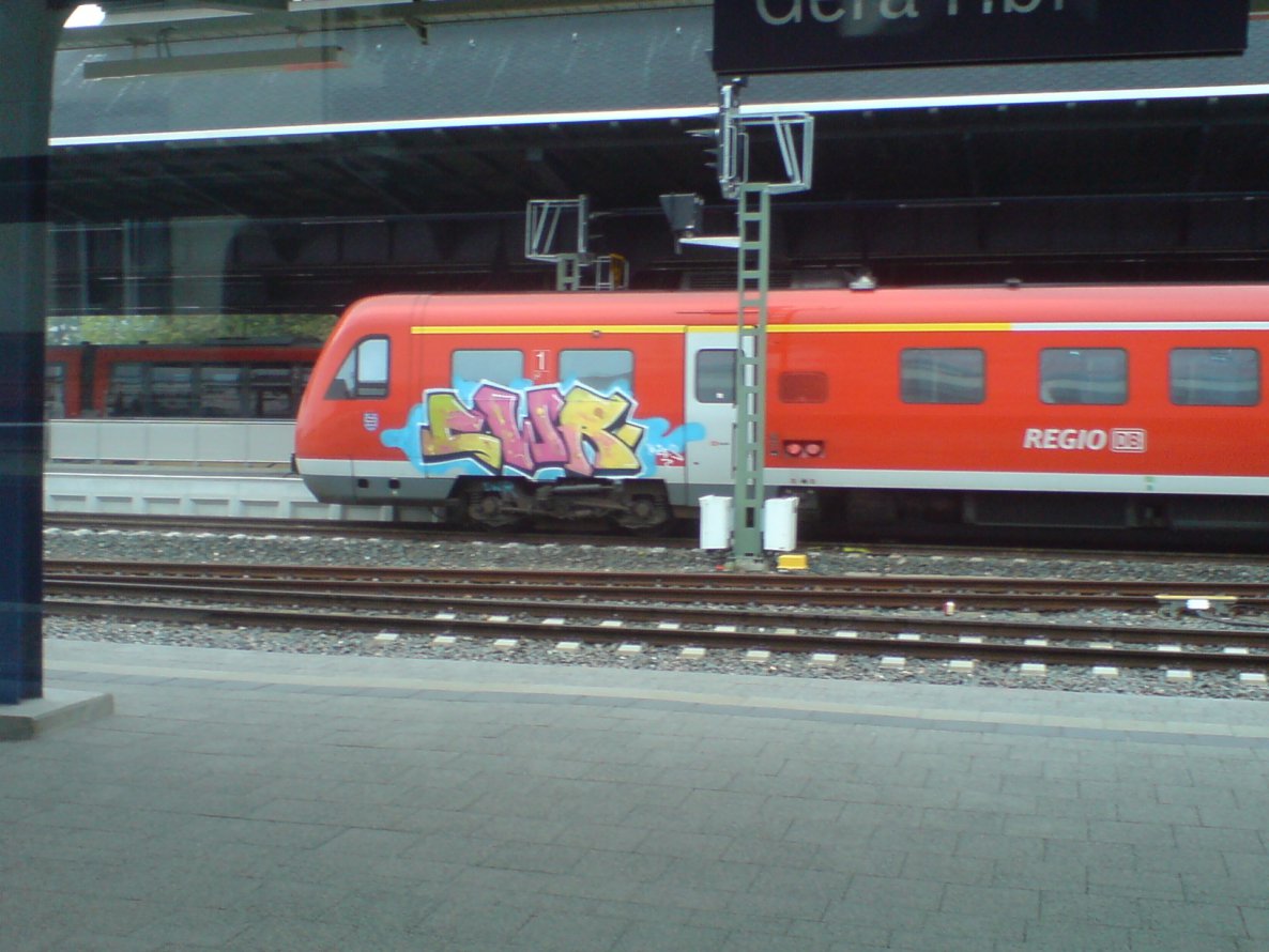 Graffiti Train in Gera - Photo by geracity - Cwr (2010)