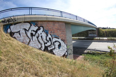 Graffiti Bombing in Gera - Photo by geracity - Team
