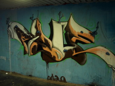 Graffiti Wall in Gera - Photo by geracity - quatro (2007)