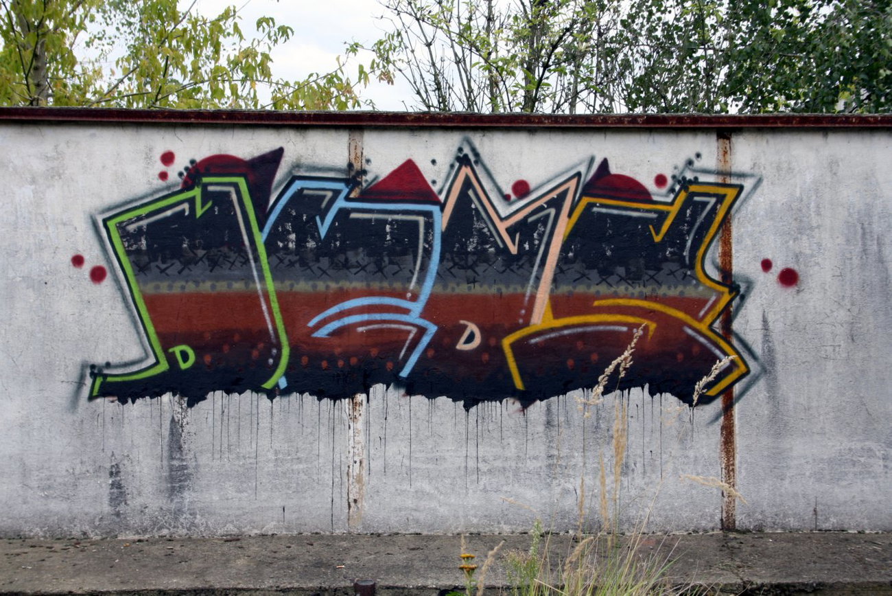 Graffiti Wall in Gera - Photo by geracity - deos