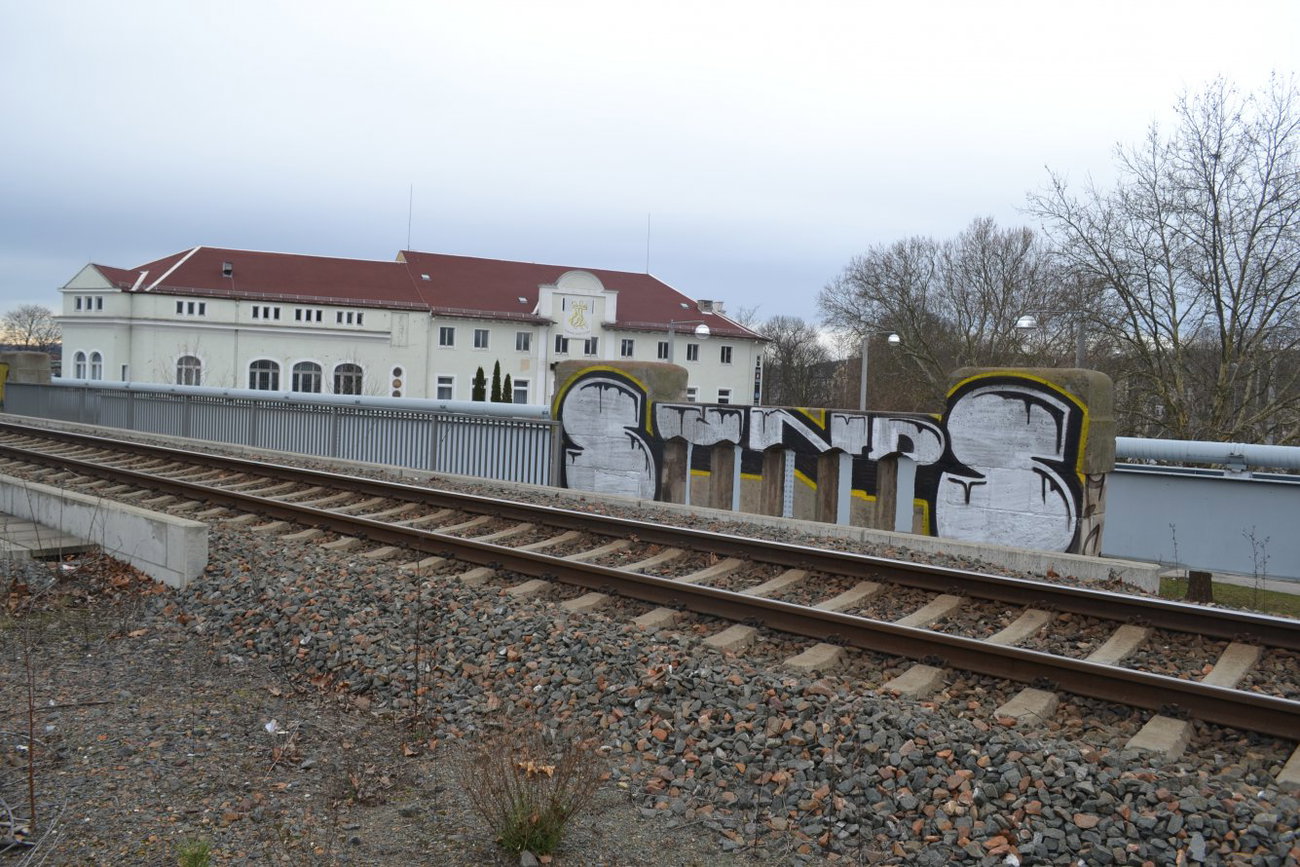 Graffiti Wall in Gera - Photo by geracity - sunds, sork, ser (2013)