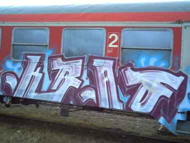 Graffiti Train - Photo by geracity - krad