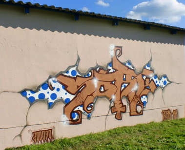 Graffiti Wall in Gera - Photo by geracity - sork, S&S (2010)