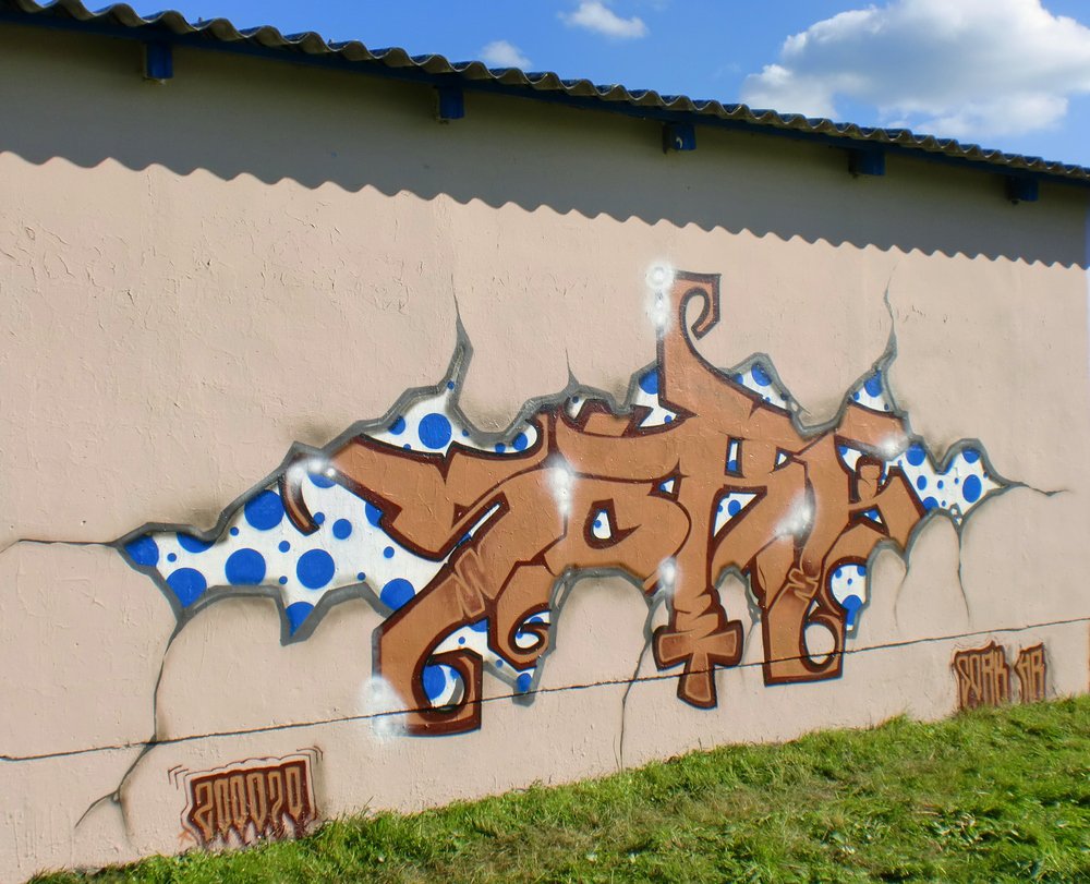Graffiti Wall in Gera - Photo by geracity - sork, S&S (2010)