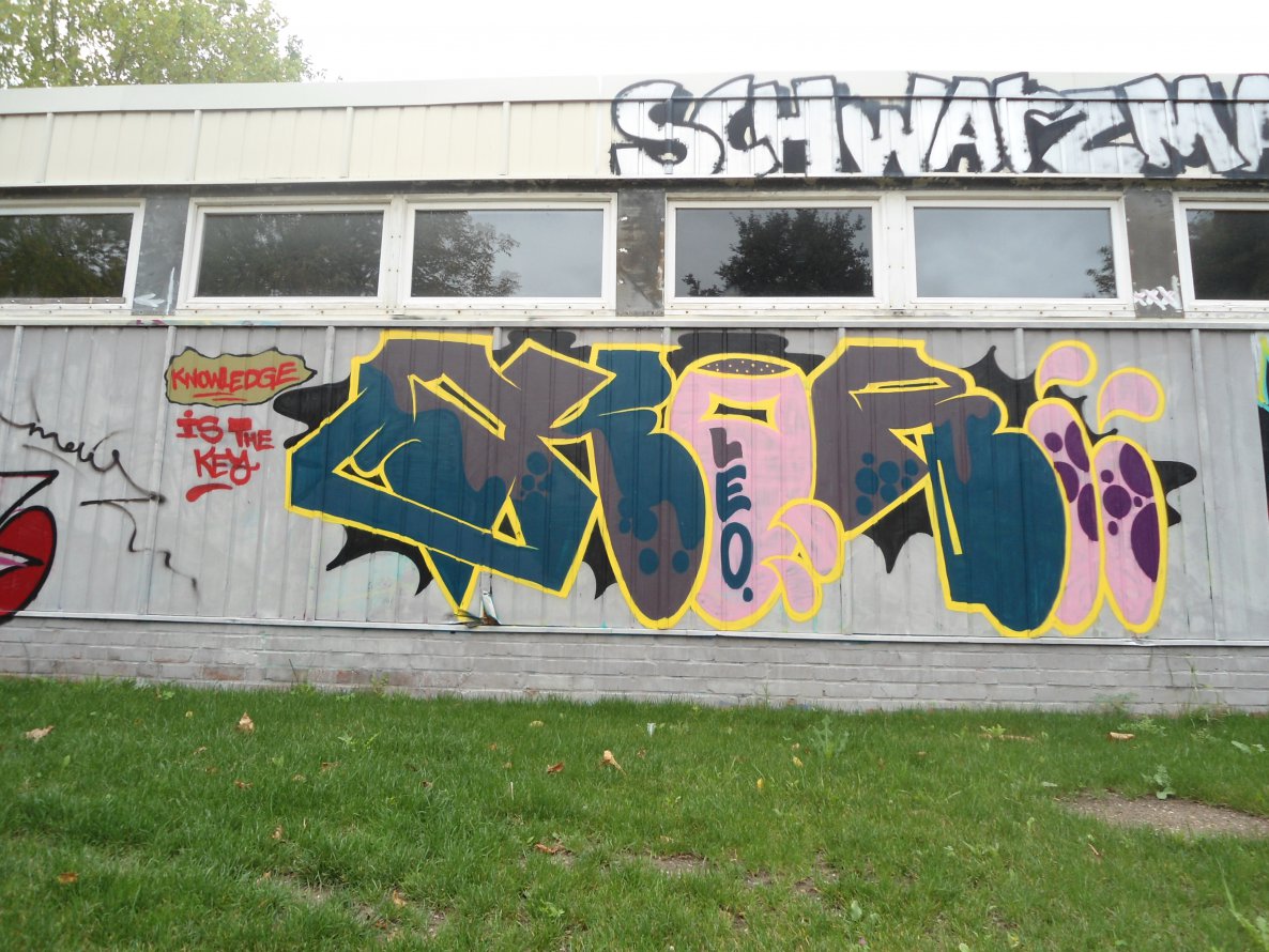 Graffiti Wall in Gera - Photo by geracity - Dkor, leo (2013)