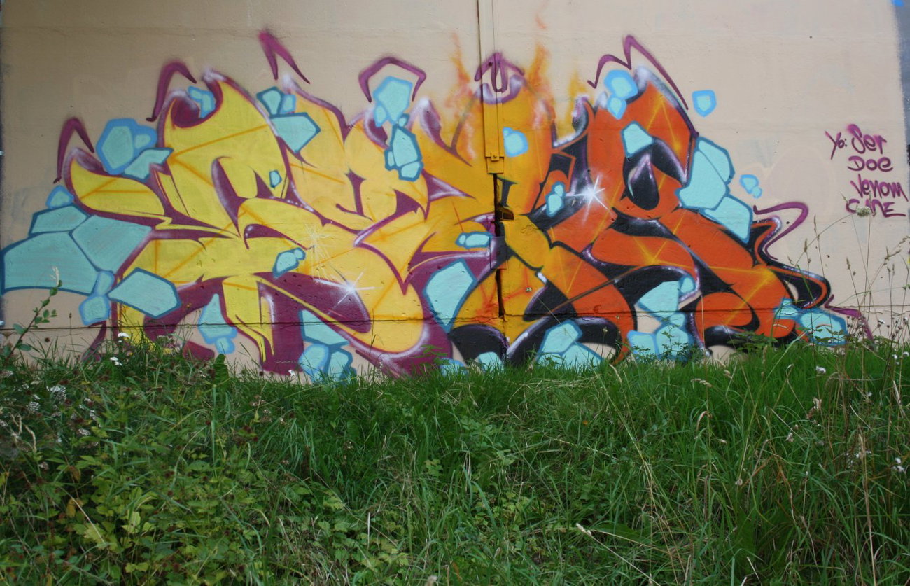 Graffiti Wall - Photo by geracity - Sork (2012)
